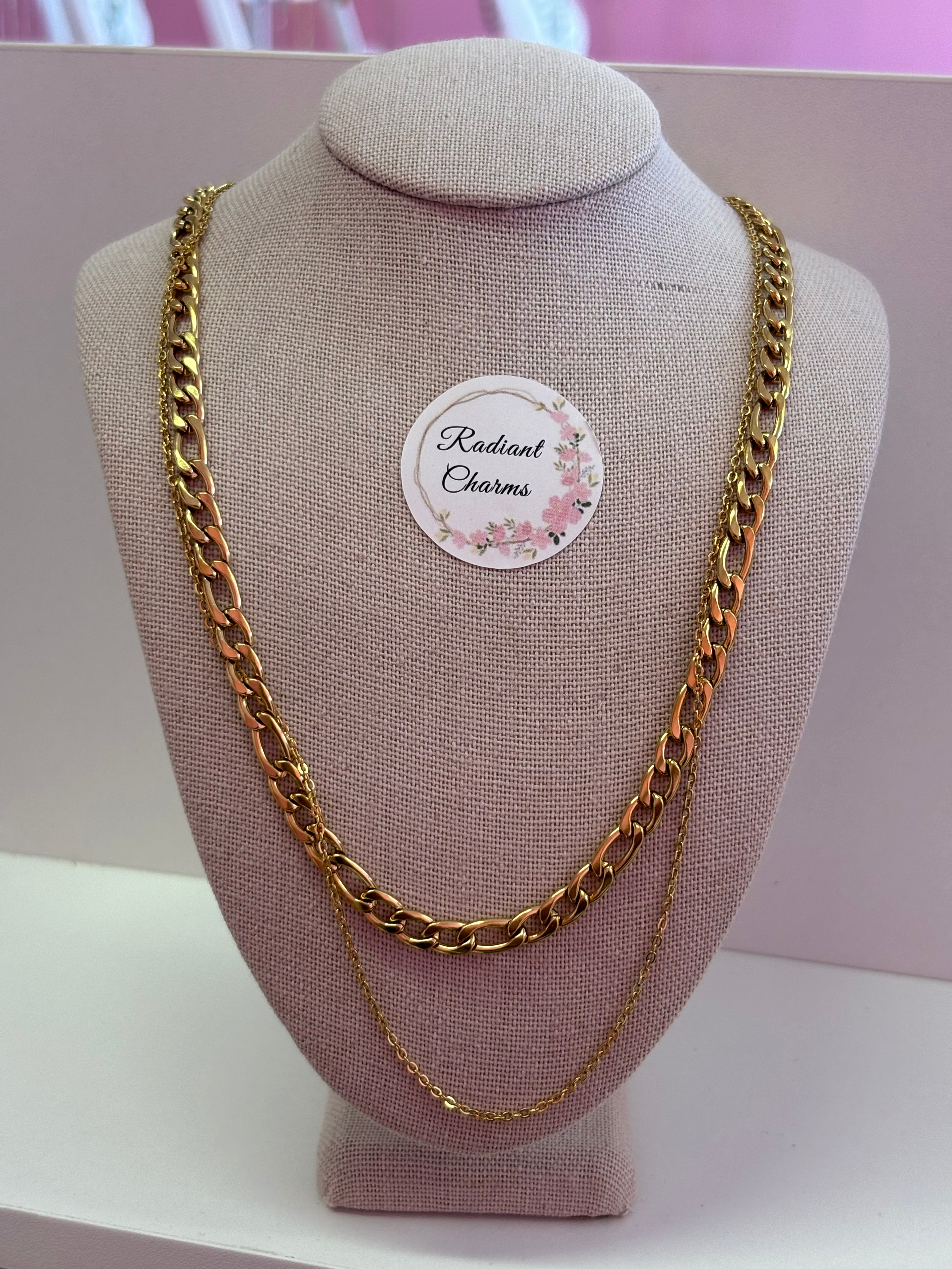 Double Link Necklace