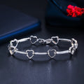 Minimalist heart bracelet