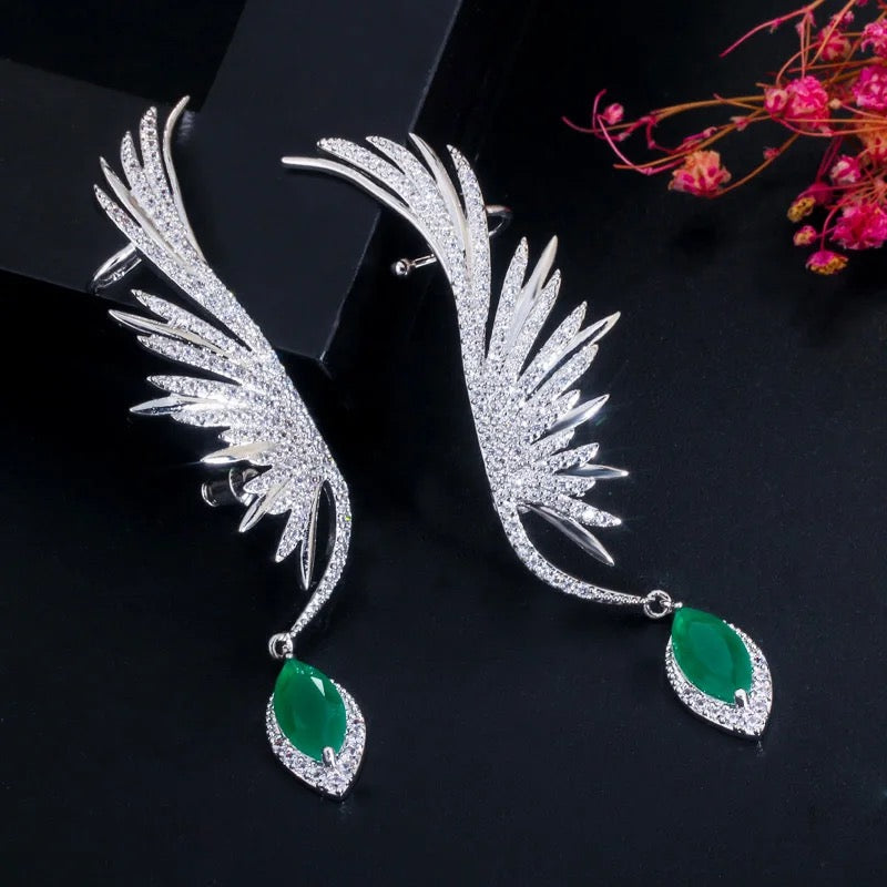 Marquise earring