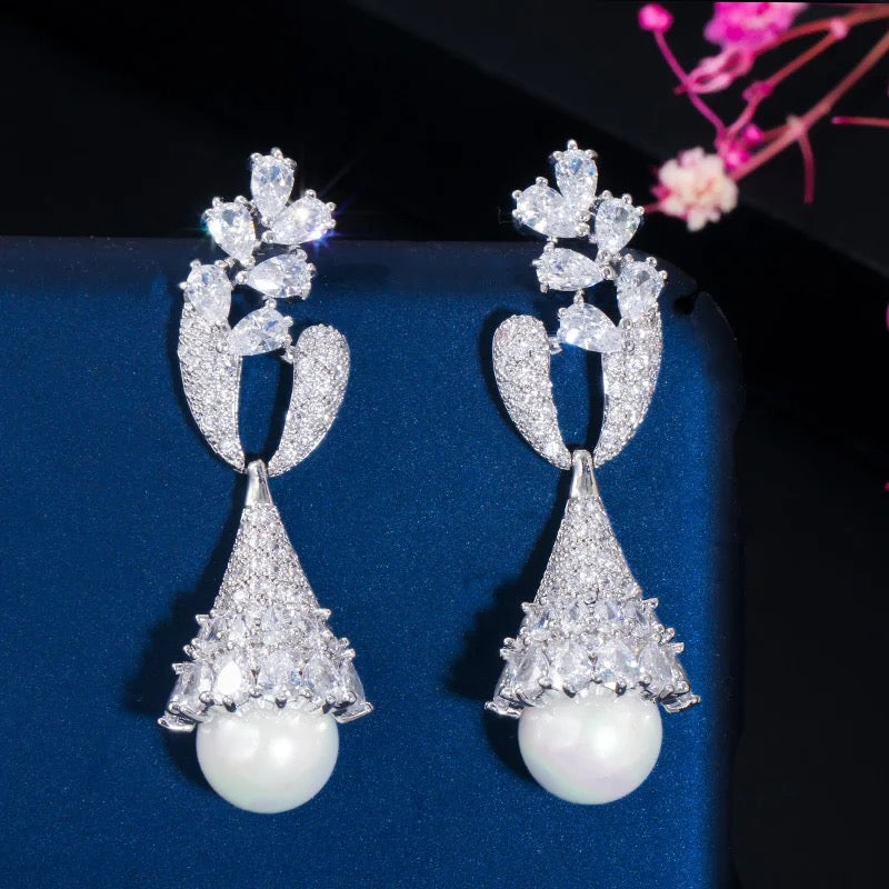 Bridal Bling Earring