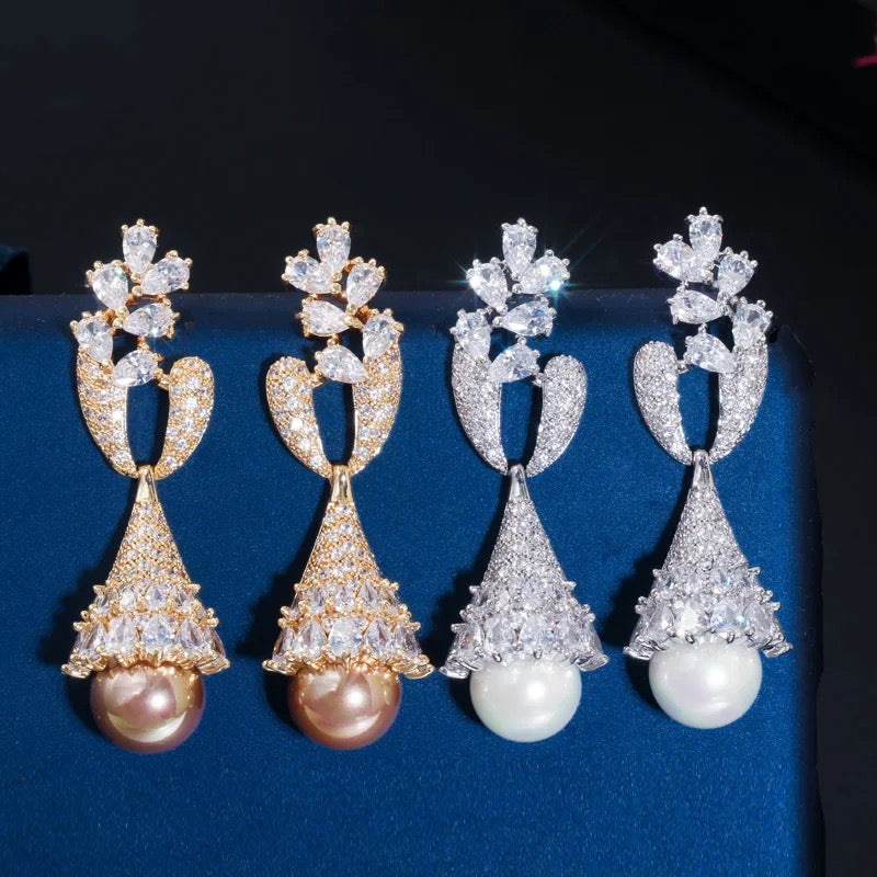 Bridal Bling Earring
