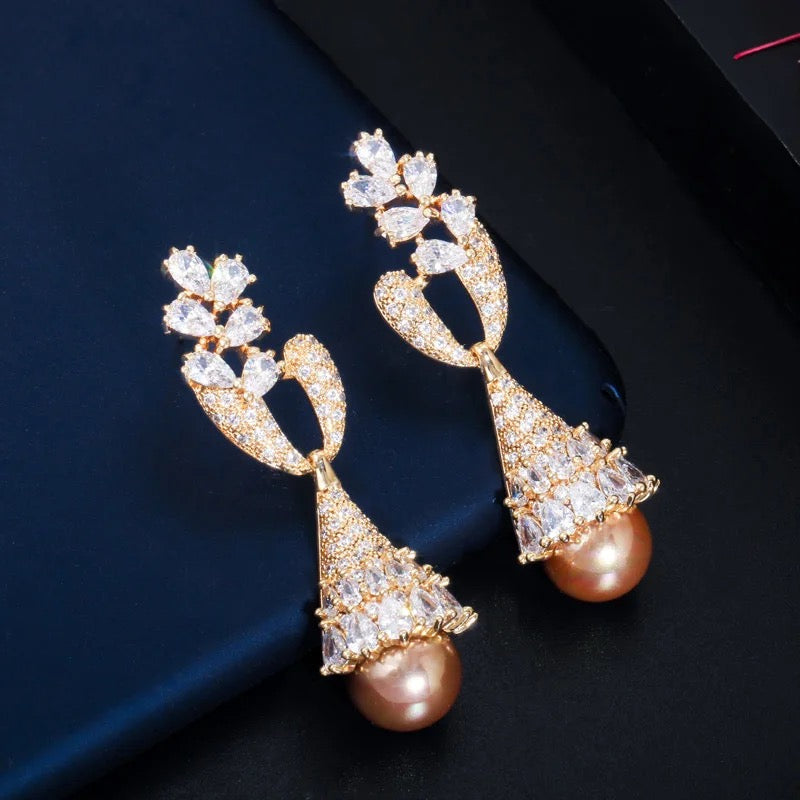 Bridal Bling Earring