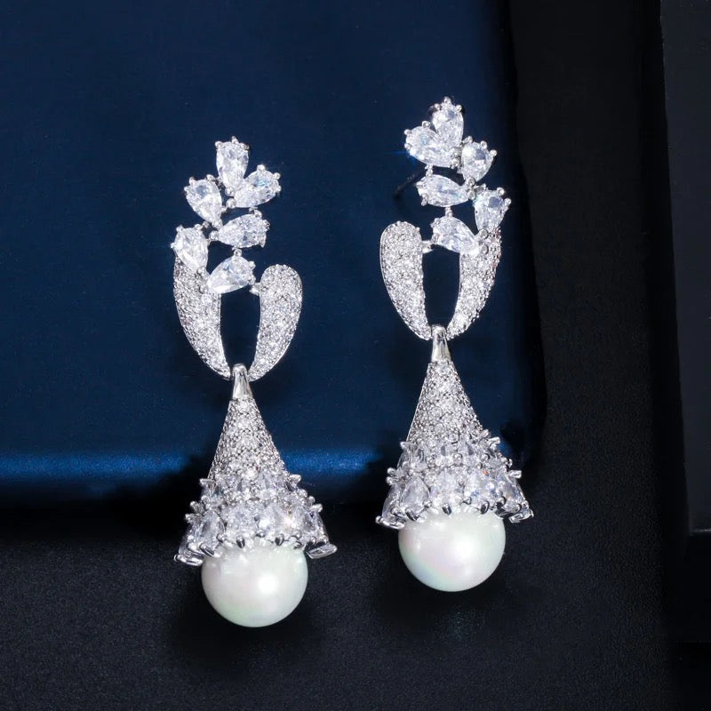 Bridal Bling Earring