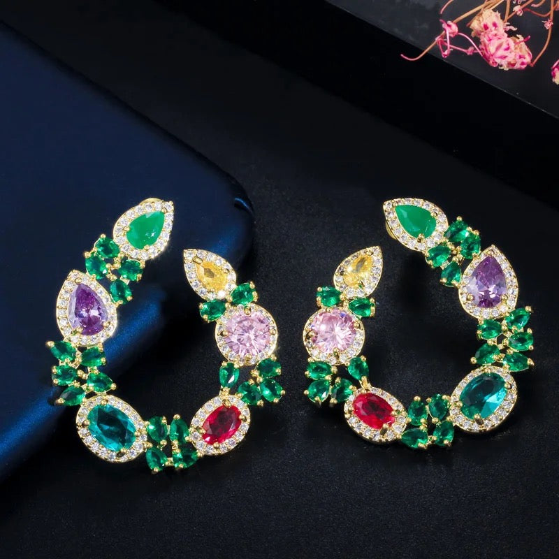 Candy Green Earring