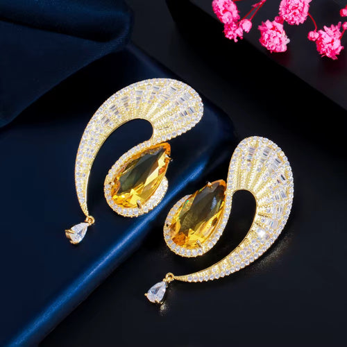 Abike Half Circle Earring